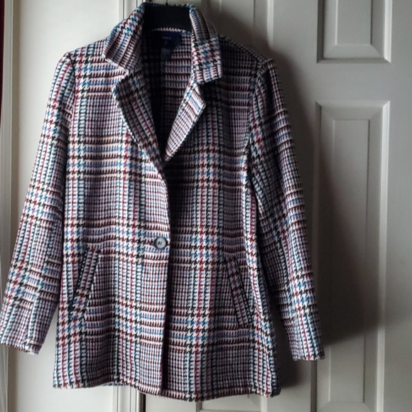 Forever 21 Tweed Coat sz M - Picture 1 of 3